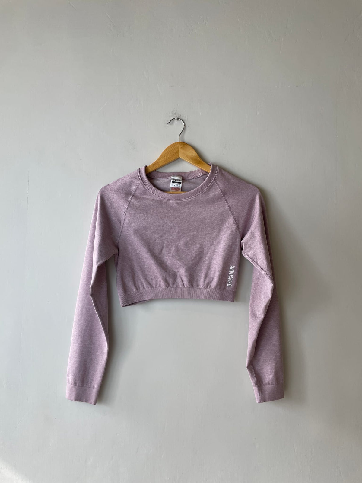 Gymshark Adapt Marl Long Sleeve Crop Top
