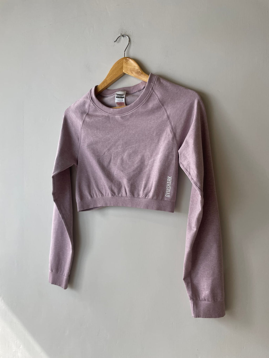 Gymshark Adapt Marl Long Sleeve Crop Top