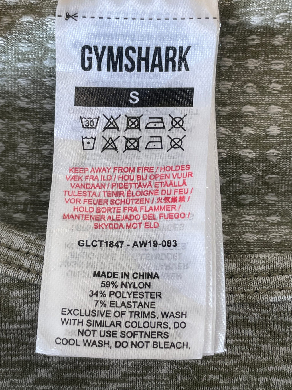 Gymshark Vital 2.0 Long Sleeve Crop Top