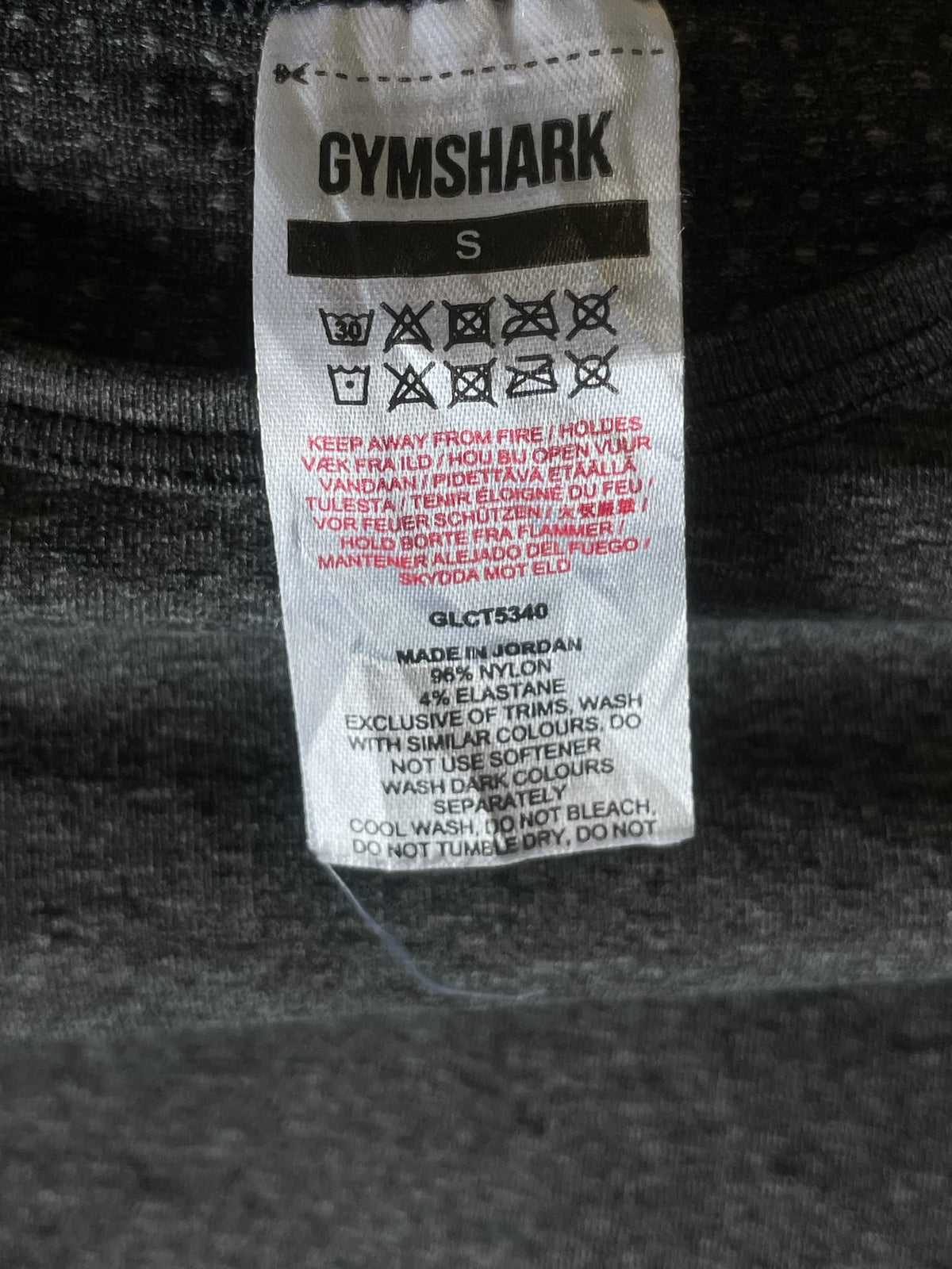 Gymshark Vital 2.0 Long Sleeve Crop Top