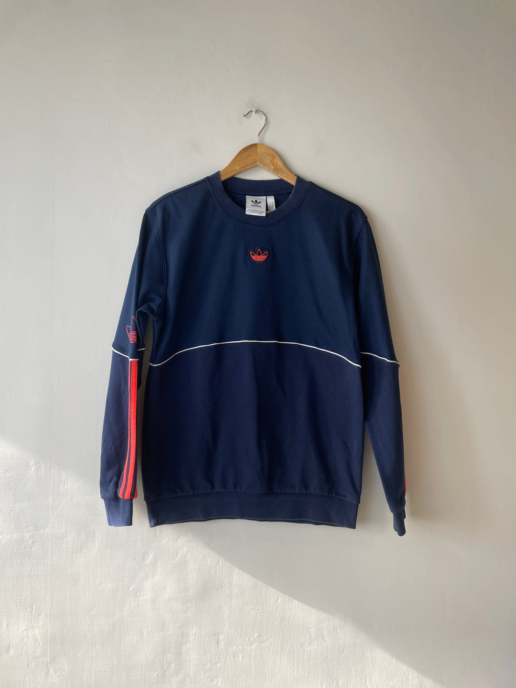 Adidas Outline Crewneck Fleece Sweatshirt