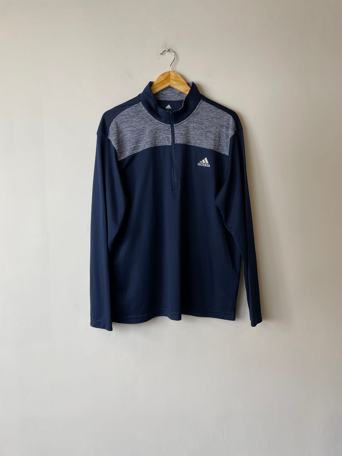 Adidas Advantage Quarter-Zip Golf Pullover