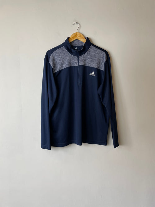Adidas Advantage Quarter-Zip Golf Pullover