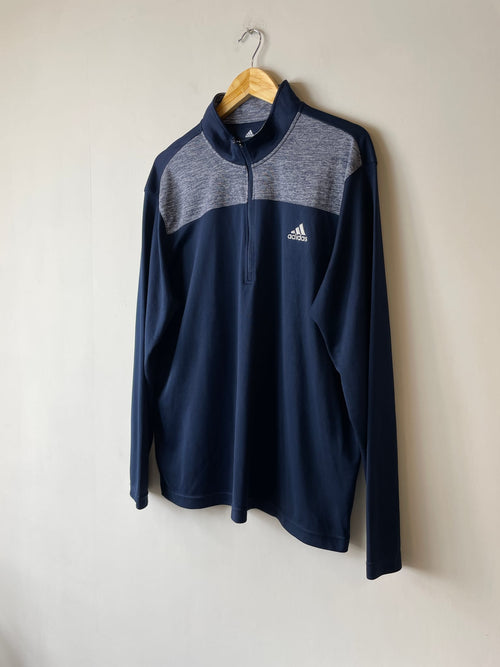 Adidas Advantage Quarter-Zip Golf Pullover