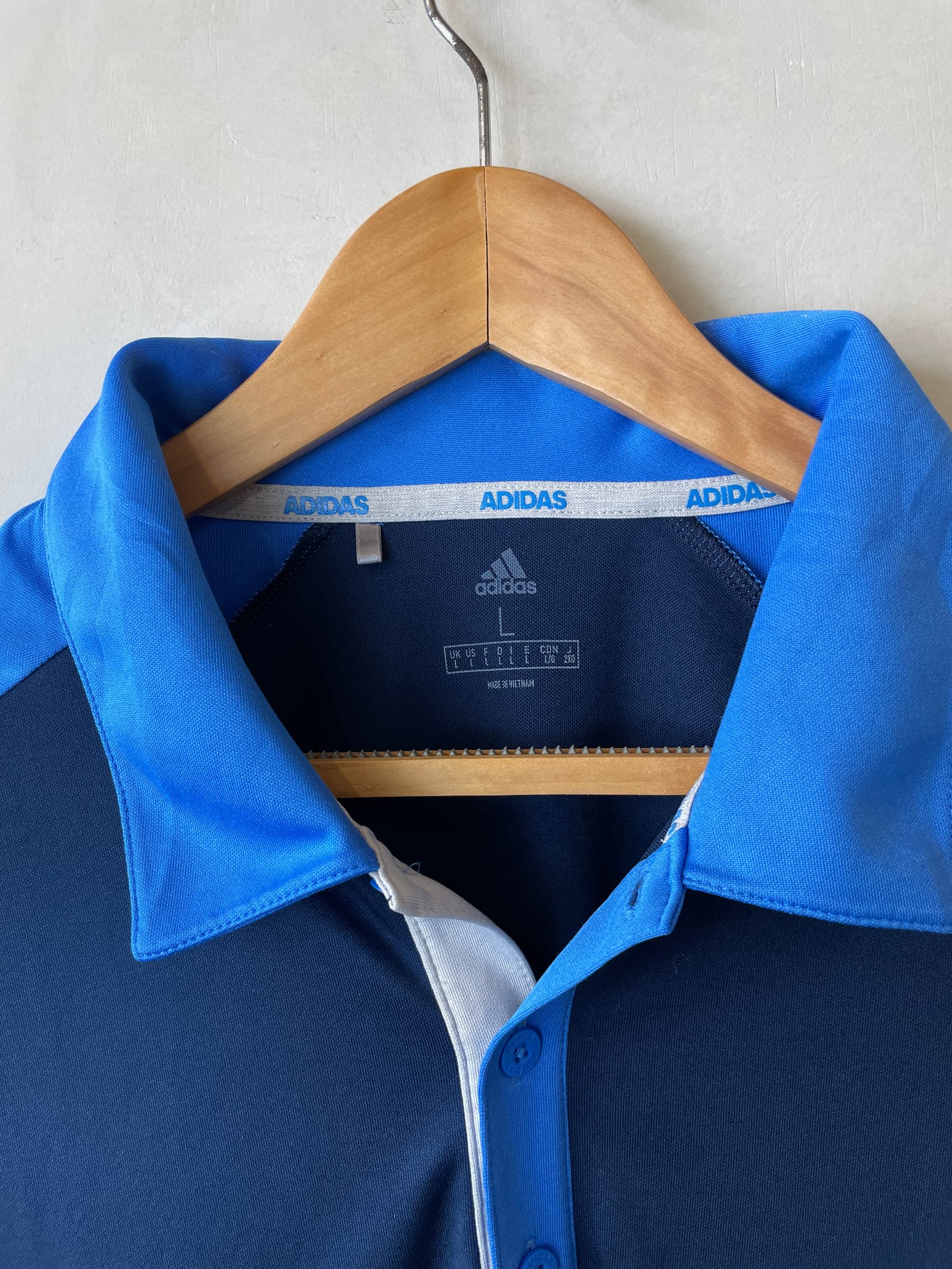 Adidas Colorblock Golf Polo