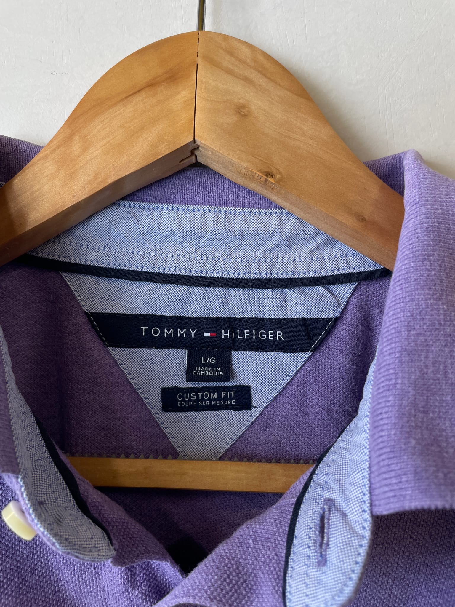 Tommy Hilfiger Lavender Polo
