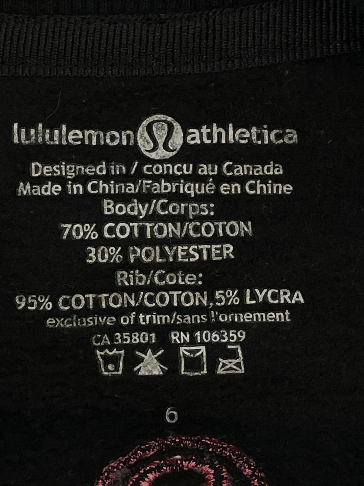 Lululemon Scuba Hoodless Full Zip Jacket