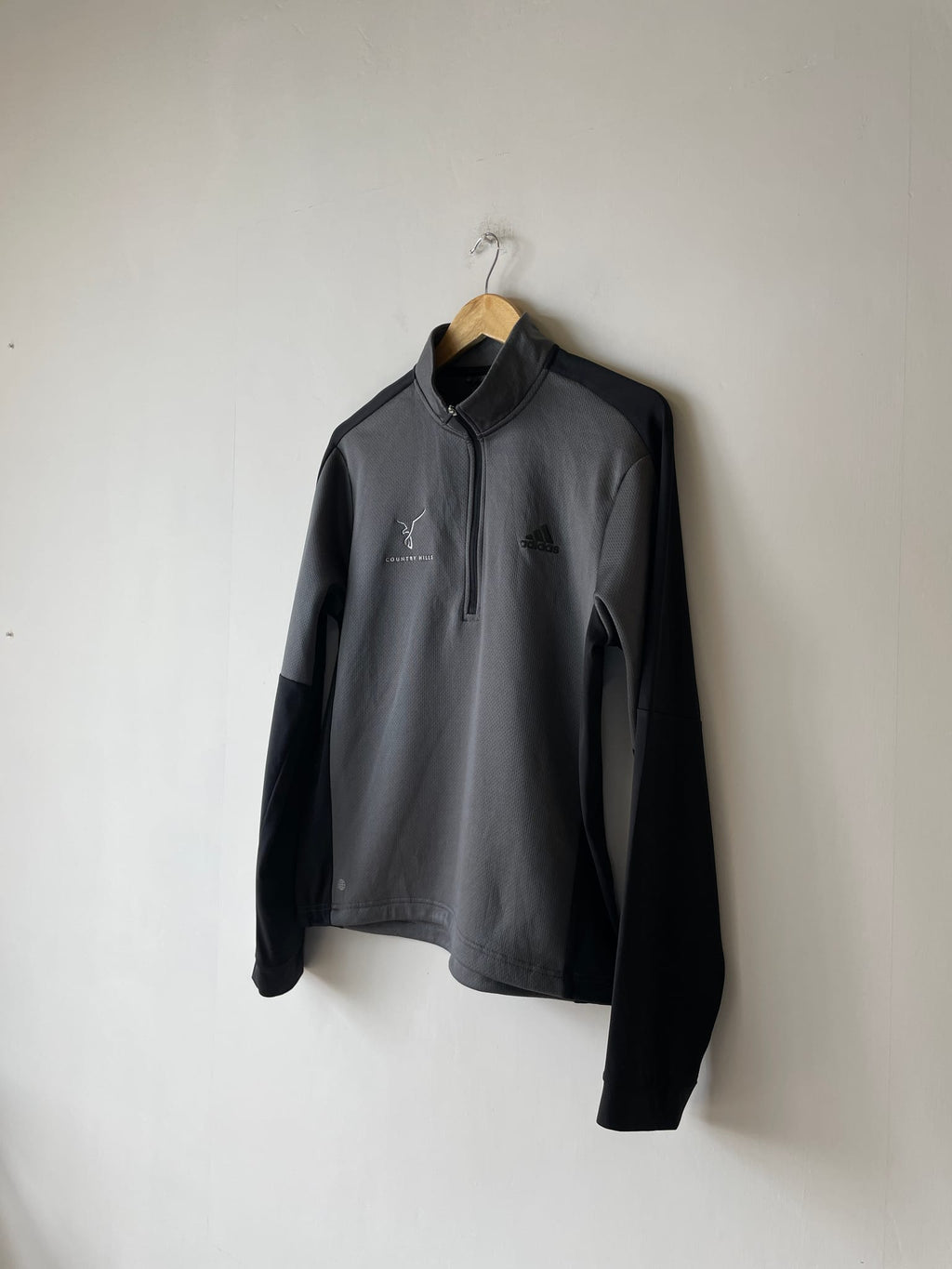 Adidas Colour Block Quarter-Zip Pullover