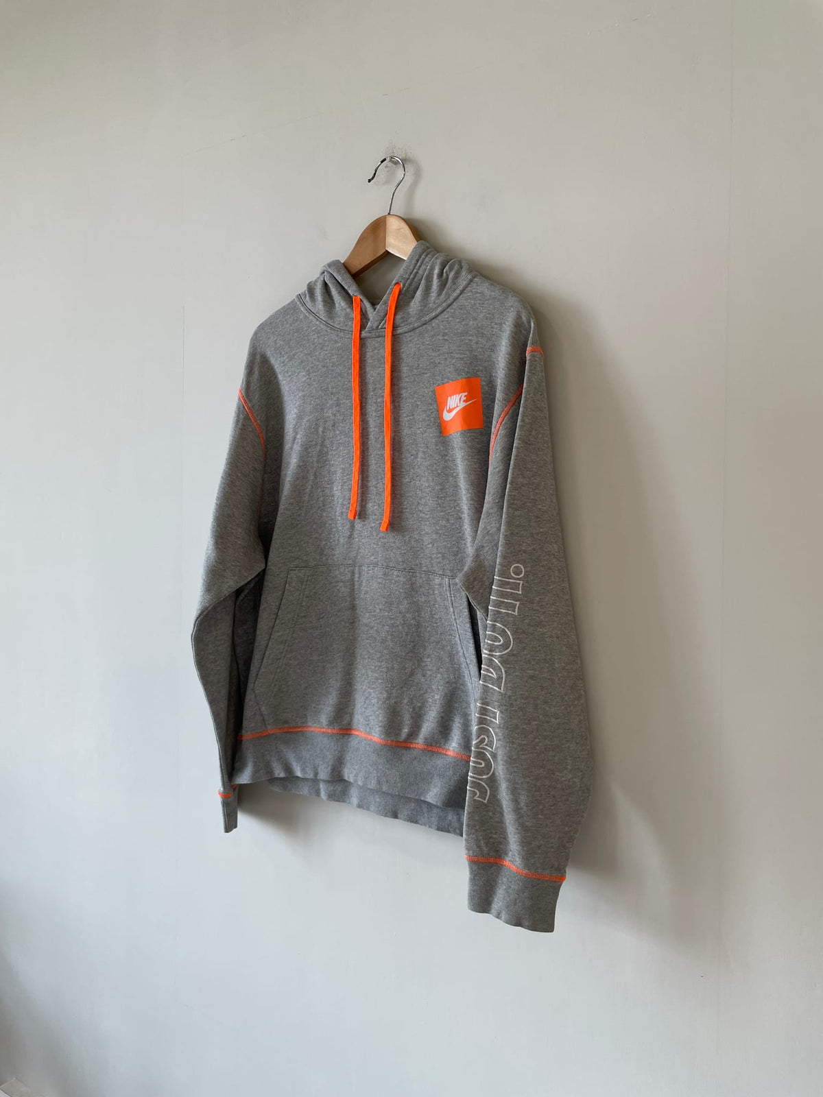 Nike Just Do It Brushed-Back Fleece Hoodie