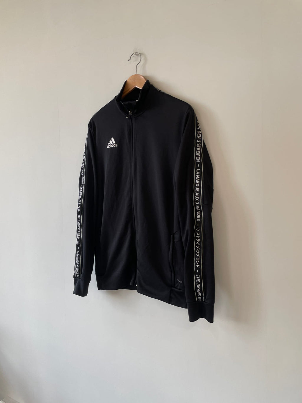 Adidas Multilingual Tape Track Jacket