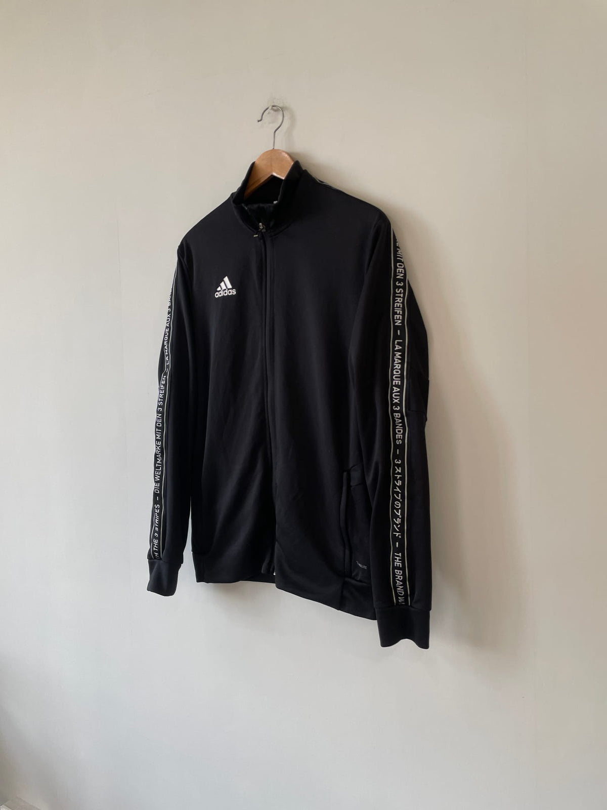 Adidas Multilingual Tape Track Jacket