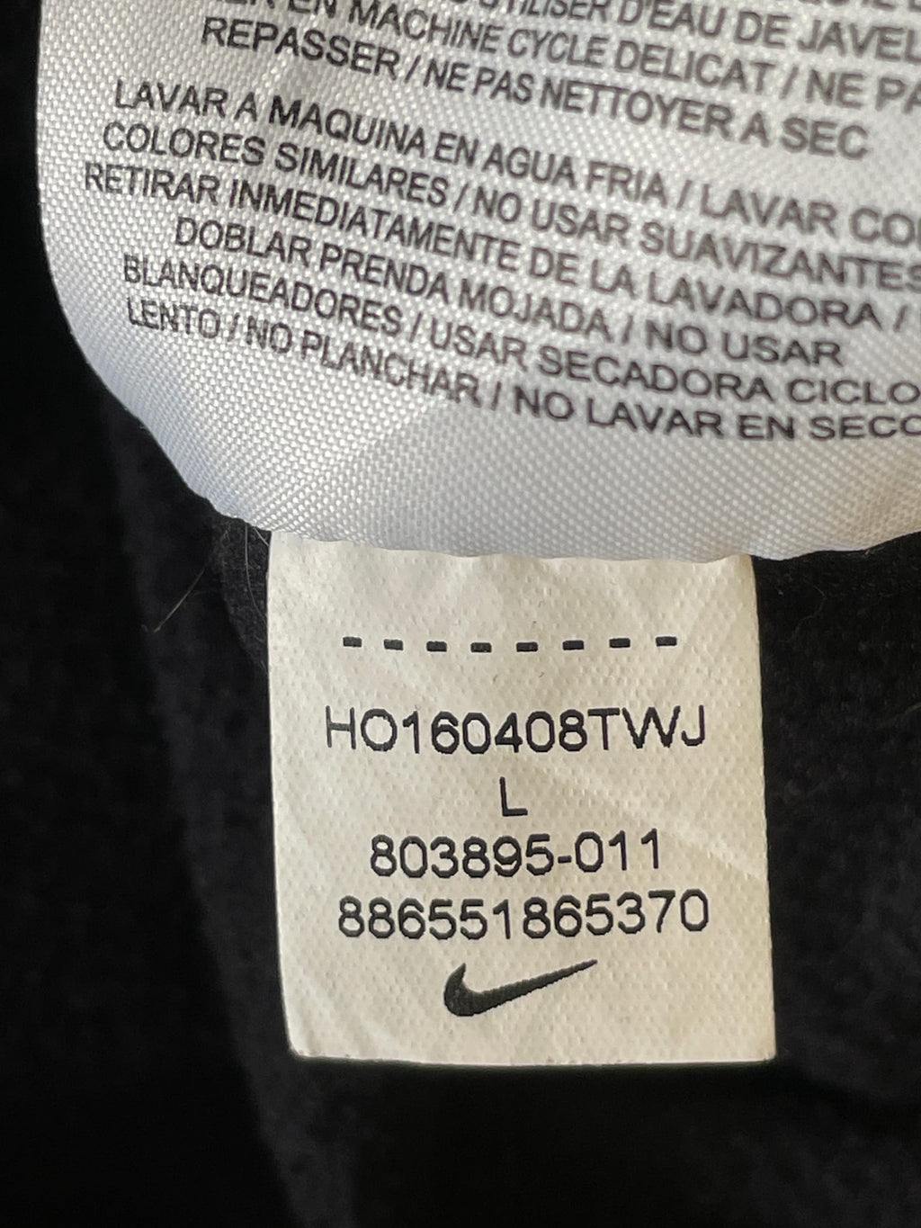 Nike Big Swoosh Raglan Training Hoodie