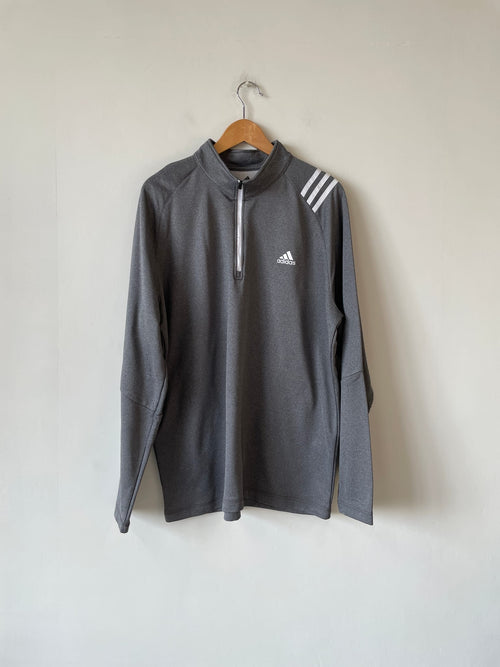 Adidas 3-Stripes Half-Zip Golf Pullover