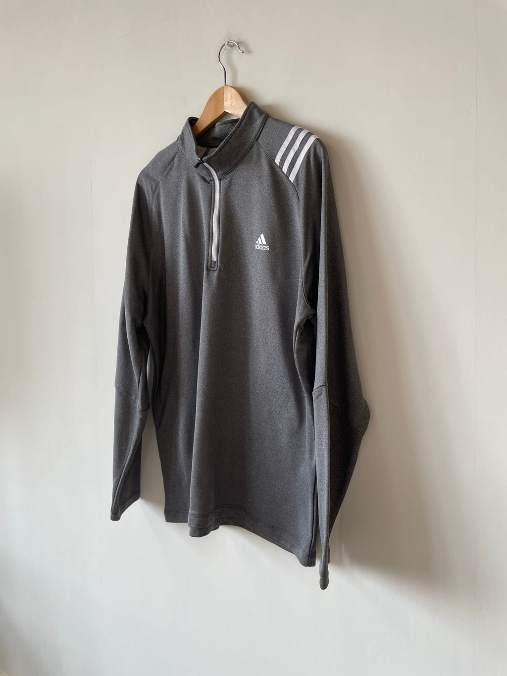 Adidas 3-Stripes Half-Zip Golf Pullover