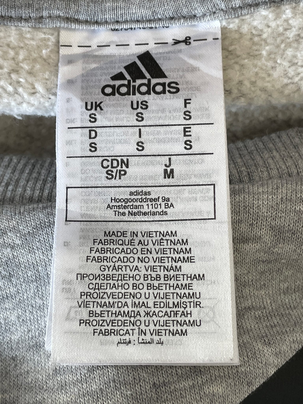 Adidas Big Logo Crewneck Sweatshirt
