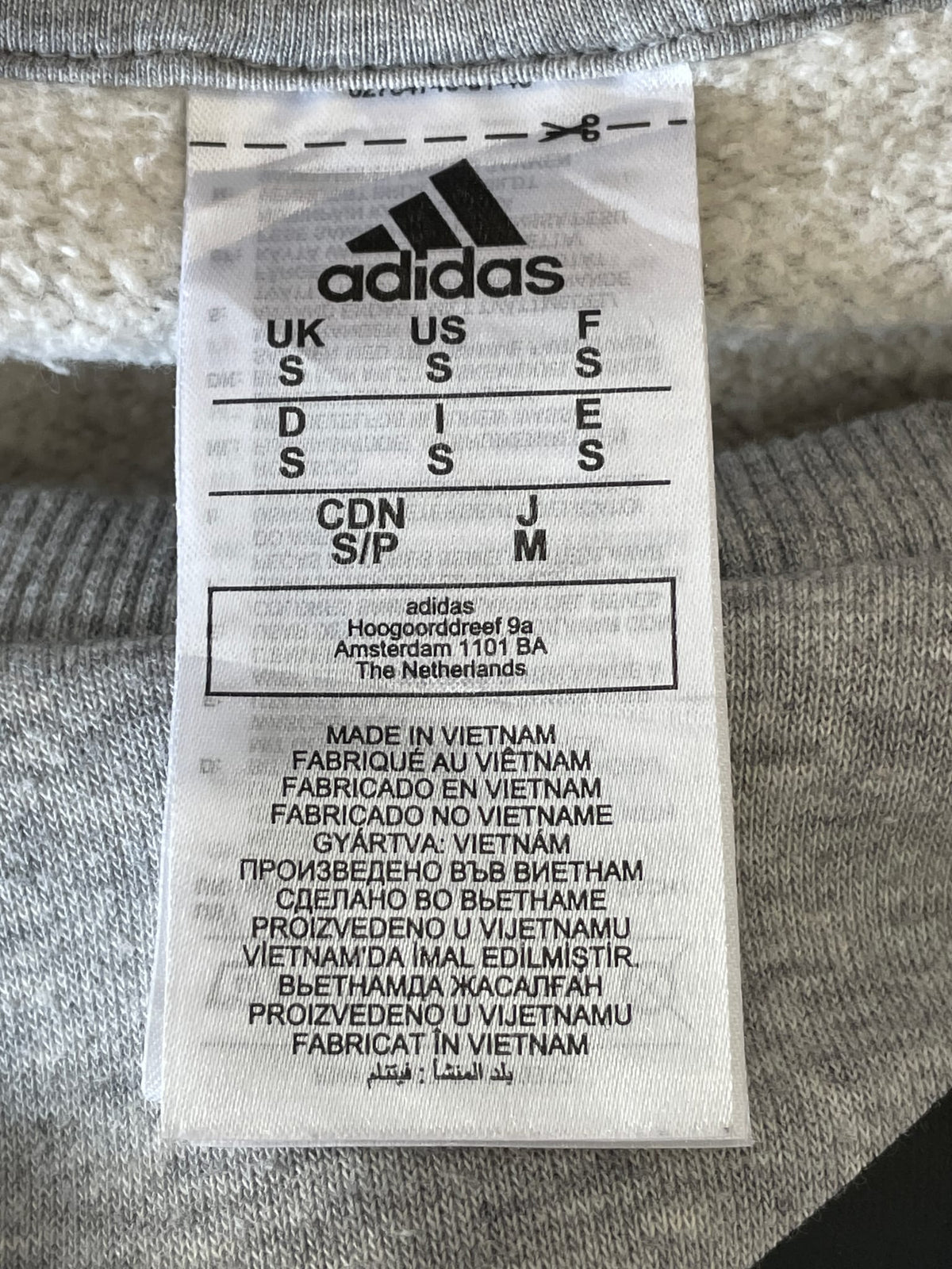 Adidas Big Logo Crewneck Sweatshirt