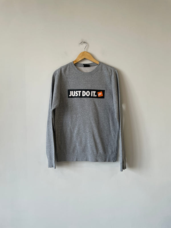 Nike Just Do It Box Logo Crewneck Sweatshirt