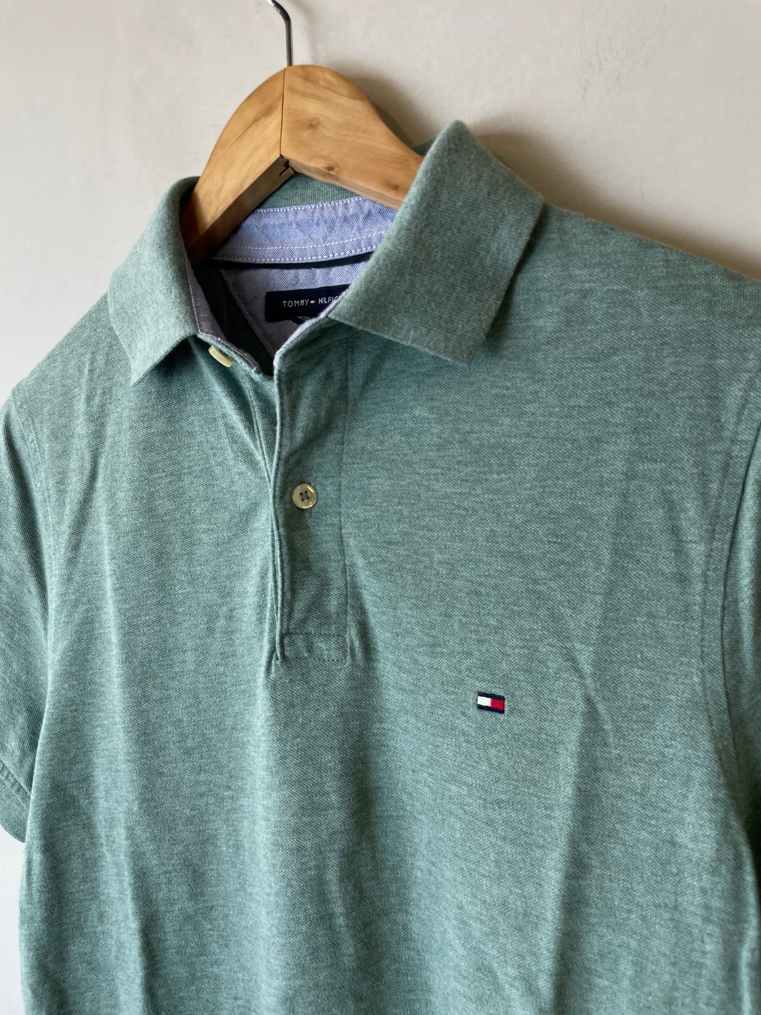 Tommy Hilfiger Sage Green Polo