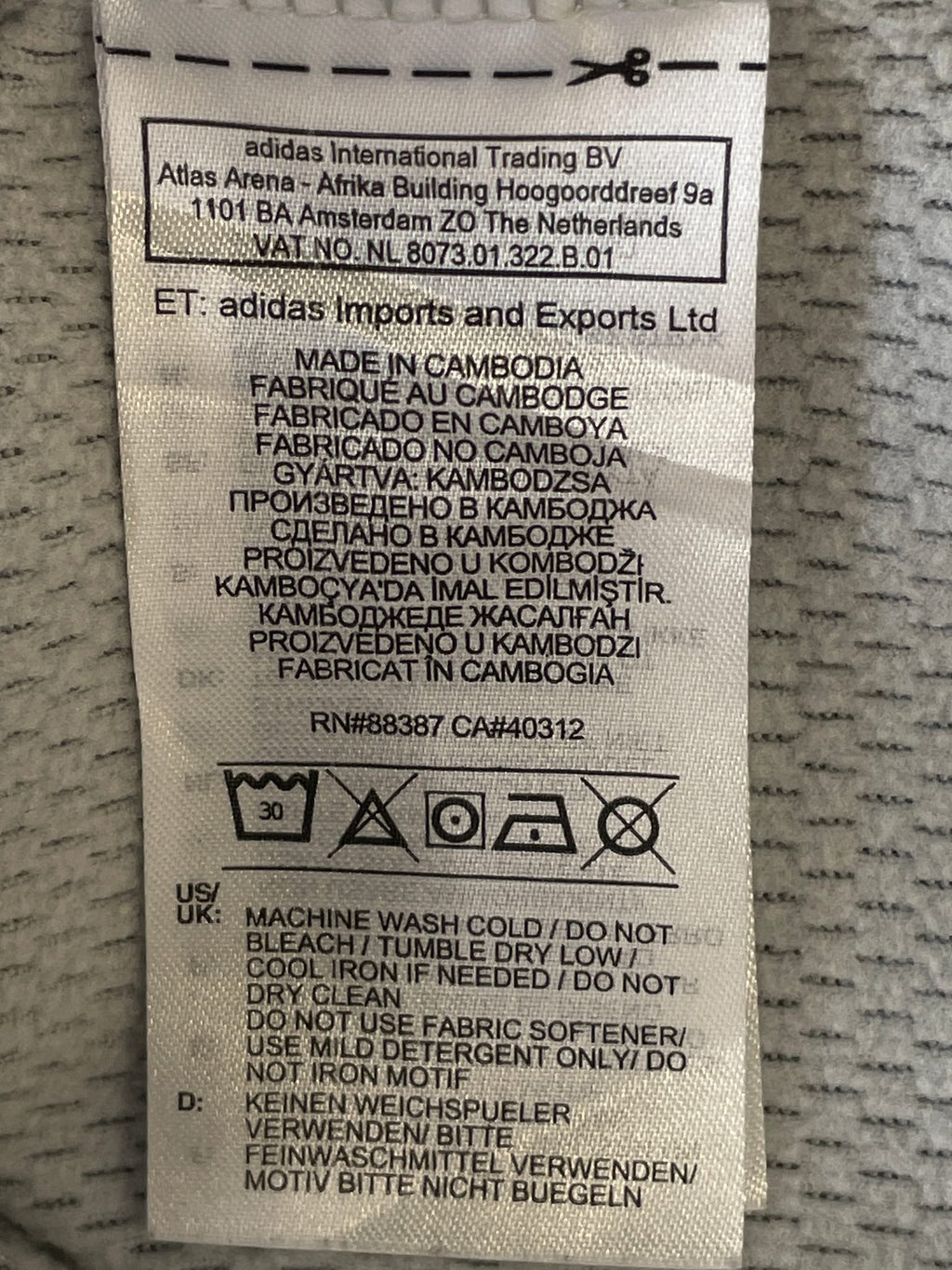 Adidas The Brand with the 3 Stripes Hoodie