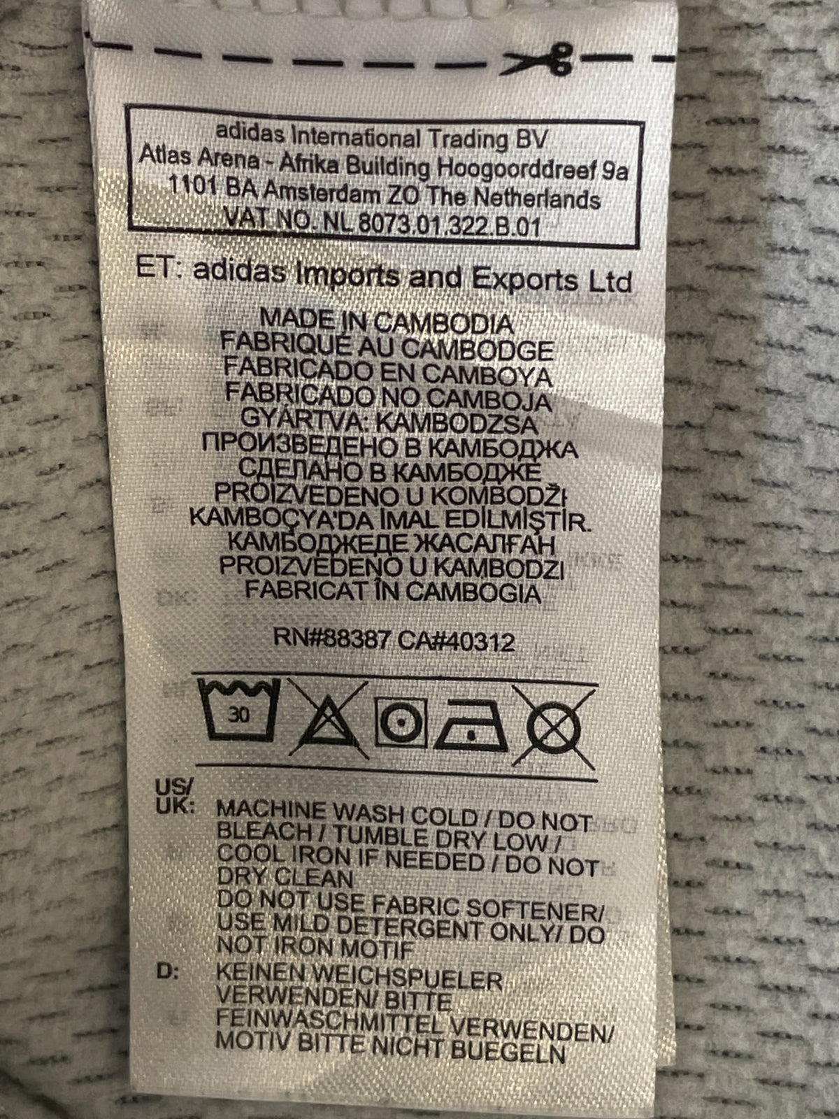 Adidas The Brand with the 3 Stripes Hoodie