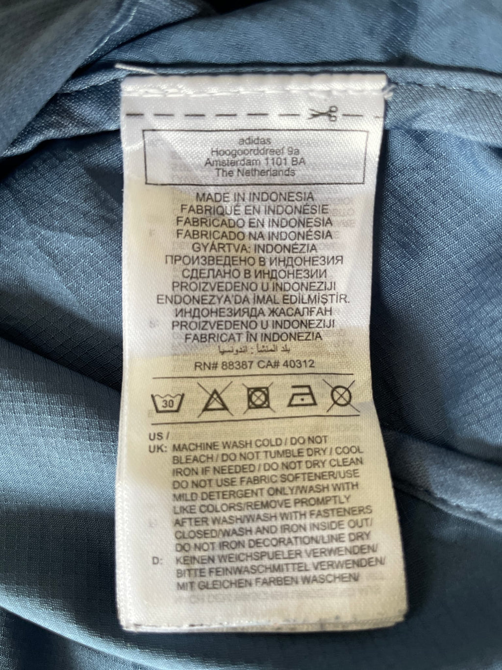 Adidas Ultimate365 Packable Windbreaker