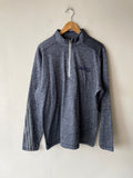 Adidas Brushed Terry Quarter-Zip Pullover