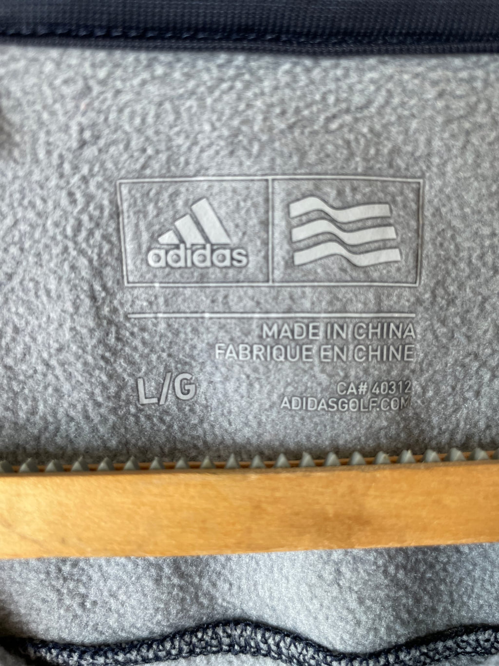Adidas Brushed Terry Quarter-Zip Pullover