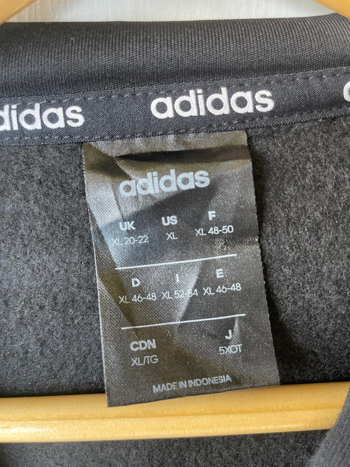 Adidas French Terry Linear Logo Hoodie