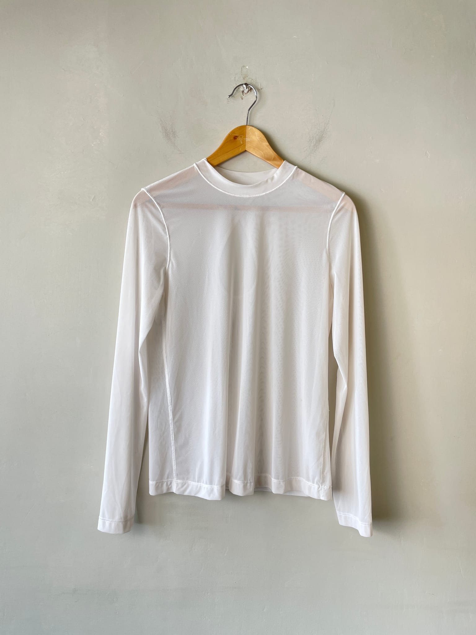 Lululemon Sheer Thrill Mock Neck Long Sleeve