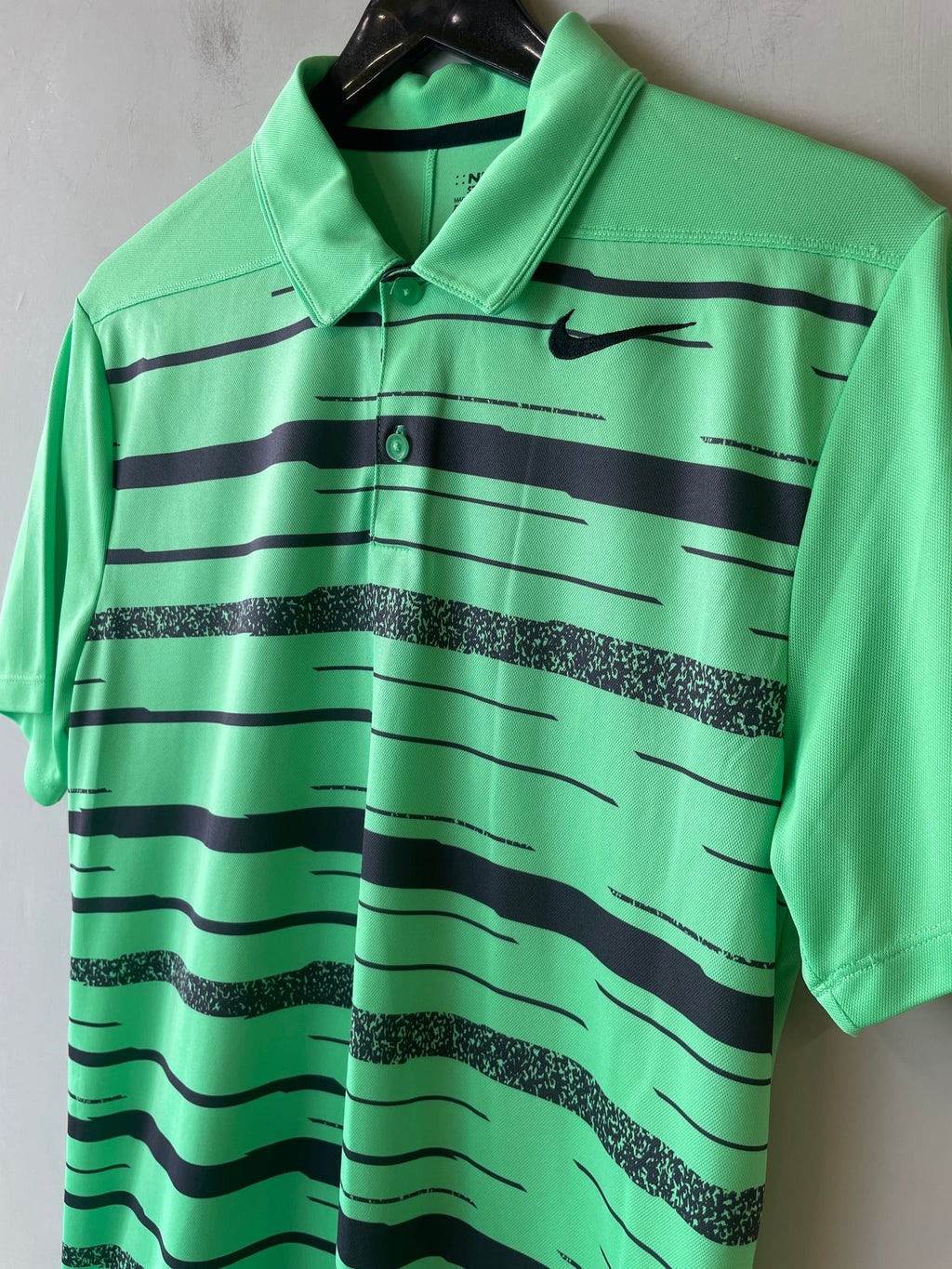 Nike Golf Dri-FIT Heather Stripe Polo