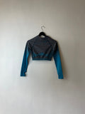 Gymshark Adapt Ombre Seamless Long Sleeve Crop Top