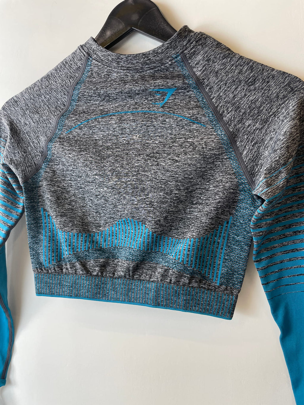 Gymshark Adapt Ombre Seamless Long Sleeve Crop Top