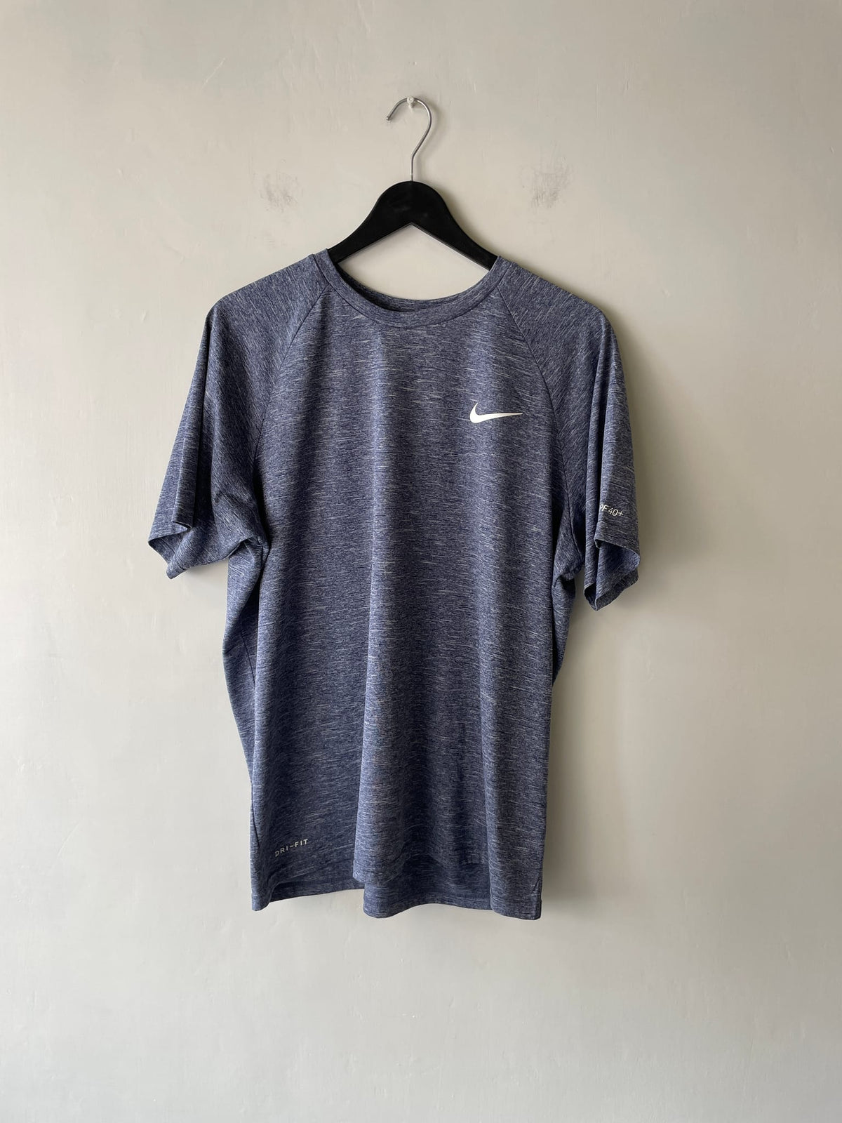 Nike Swim Heather Short Sleeve Hydroguard Swim Shirt (Rash Guard)