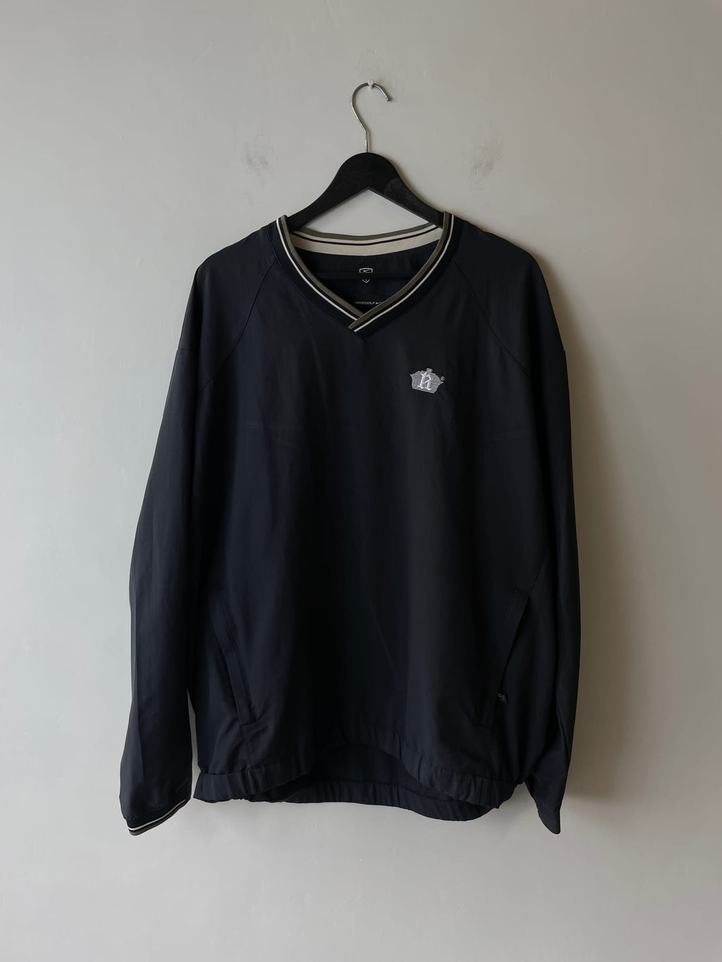 Nike Golf Vintage Y2K Conditioning Gear V-Neck Windshirt Pullover