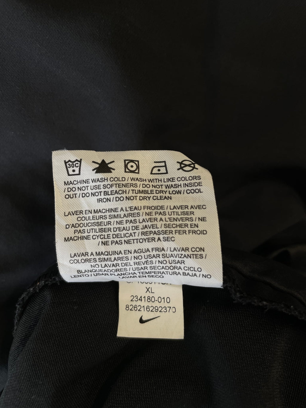 Nike Golf Vintage Y2K Conditioning Gear V-Neck Windshirt Pullover