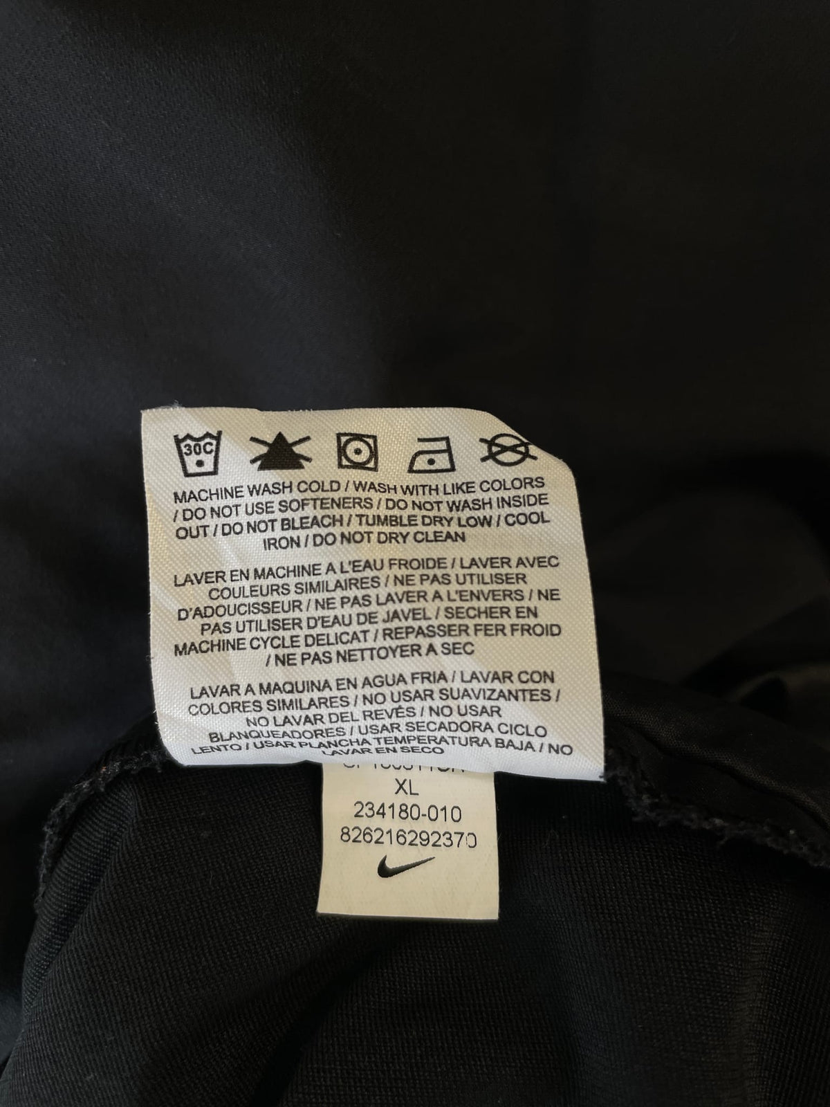 Nike Golf Vintage Y2K Conditioning Gear V-Neck Windshirt Pullover