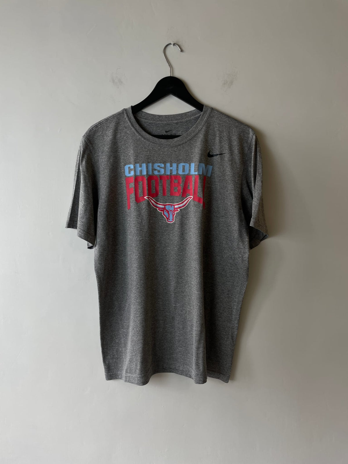 Nike Dri-FIT Legend Team Training Tee "Chisholm Longhorns Football" Custom Edition