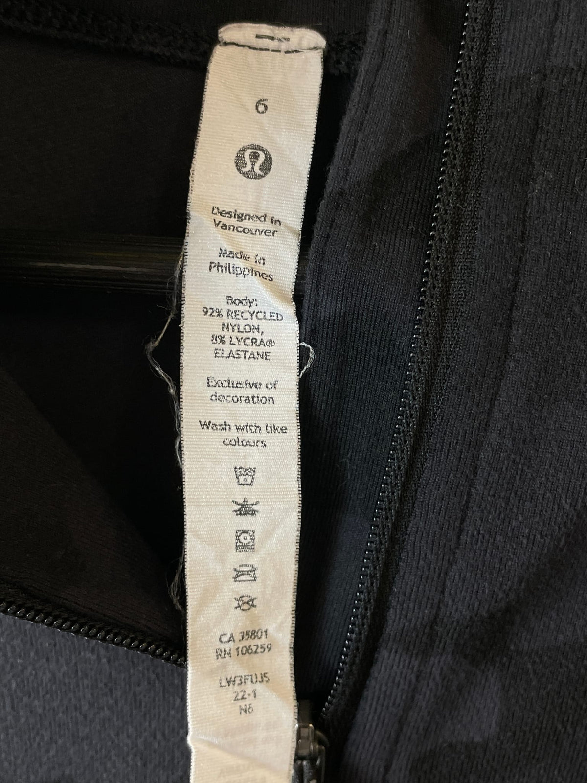 Lululemon It's Rulu Run Cropped Half-Zip