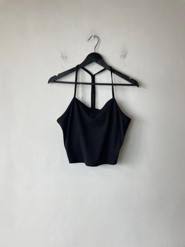 alo Alosoft Ribbed T-Back Cami Tank