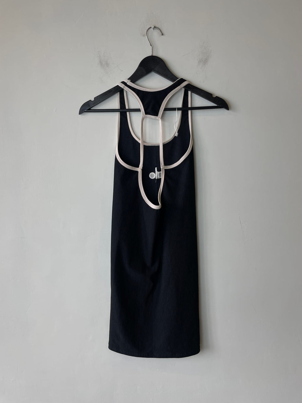 alo Ribbed Sweater Knit Highline Dress