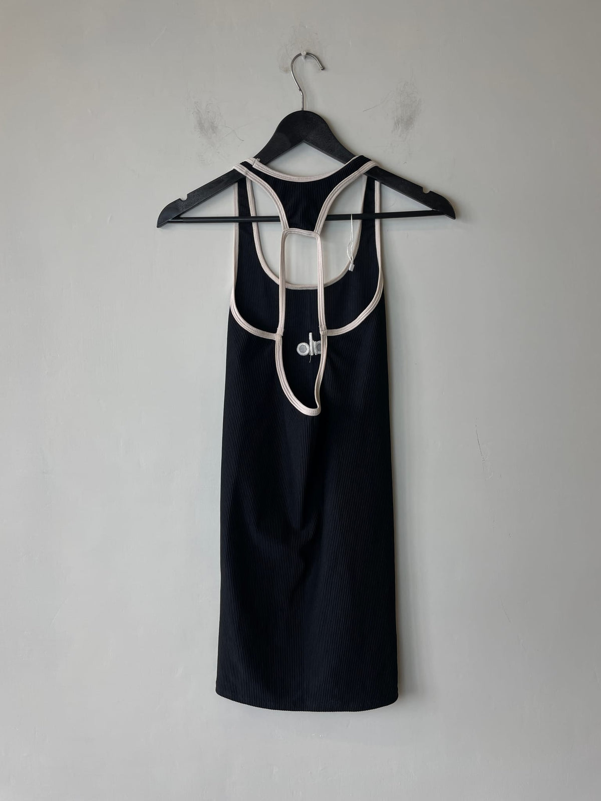 alo Ribbed Sweater Knit Highline Dress