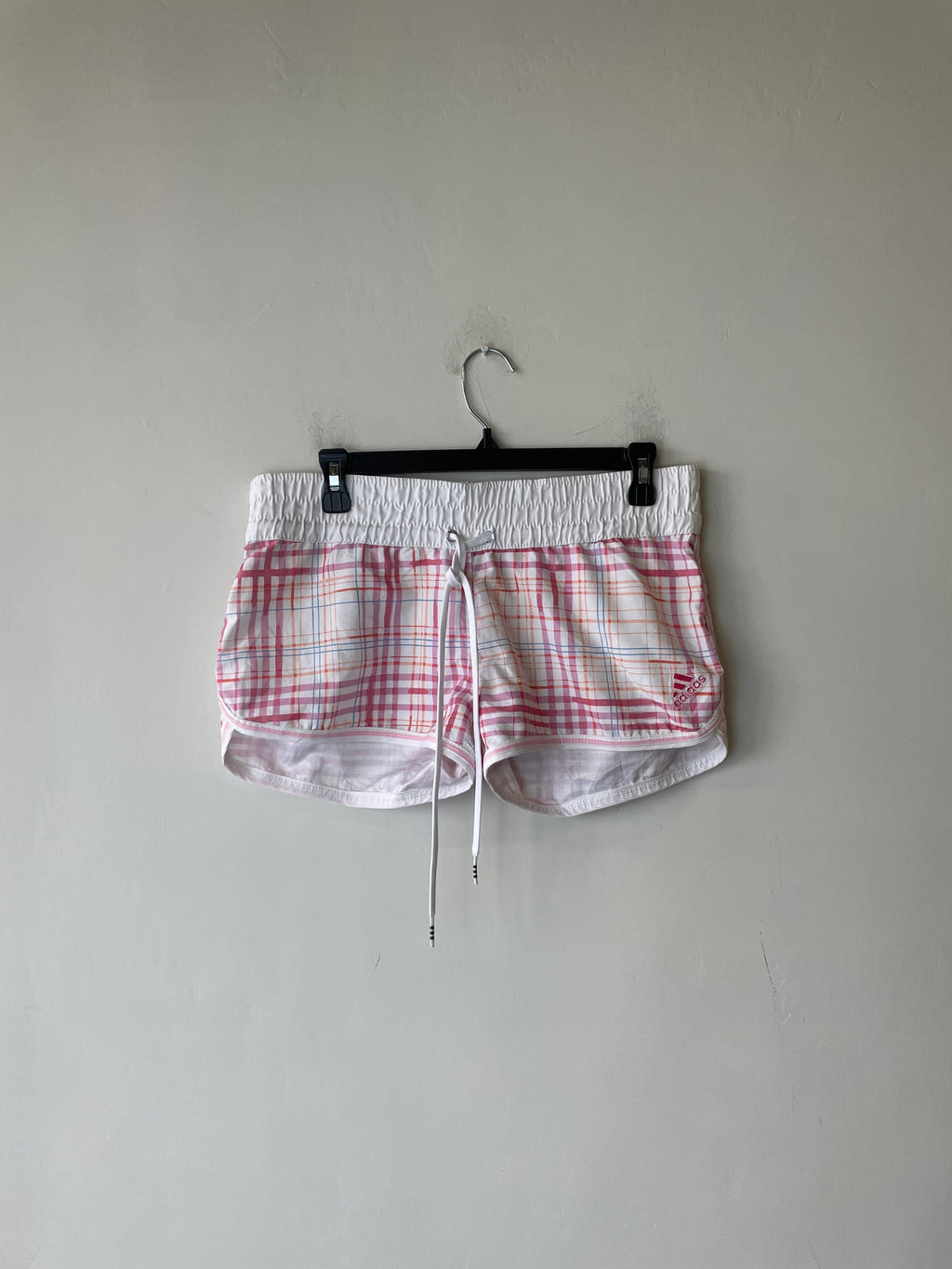Adidas Plaid Climalite Running Shorts