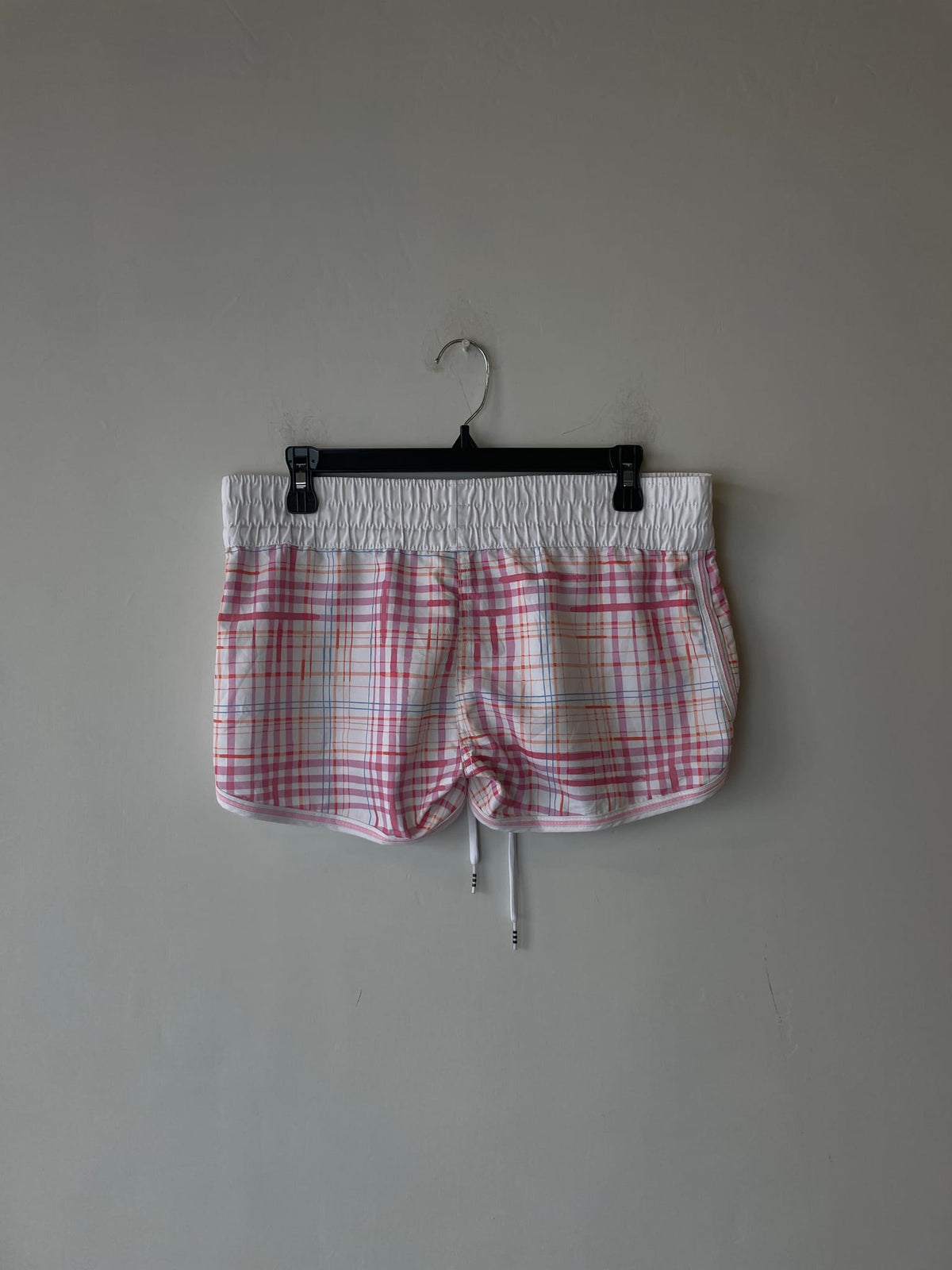 Adidas Plaid Climalite Running Shorts