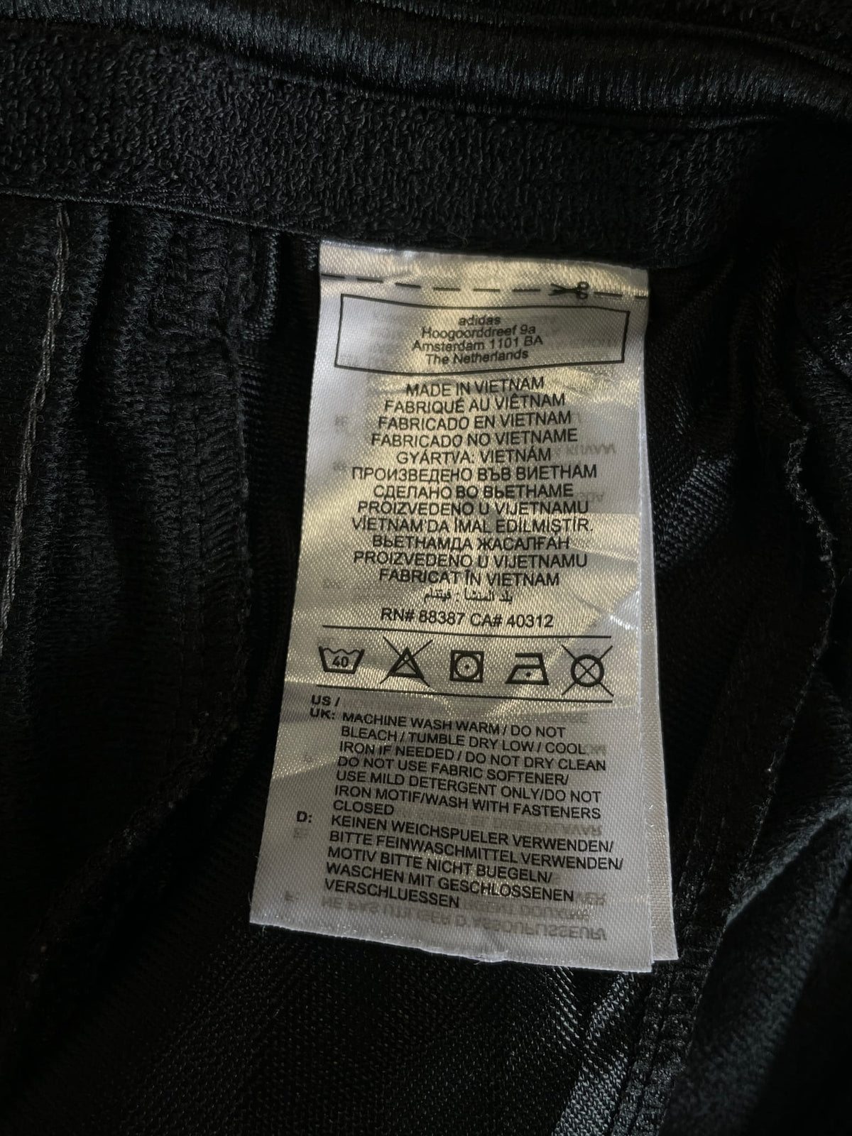 Adidas Essentials Tricot Zip Track Pants