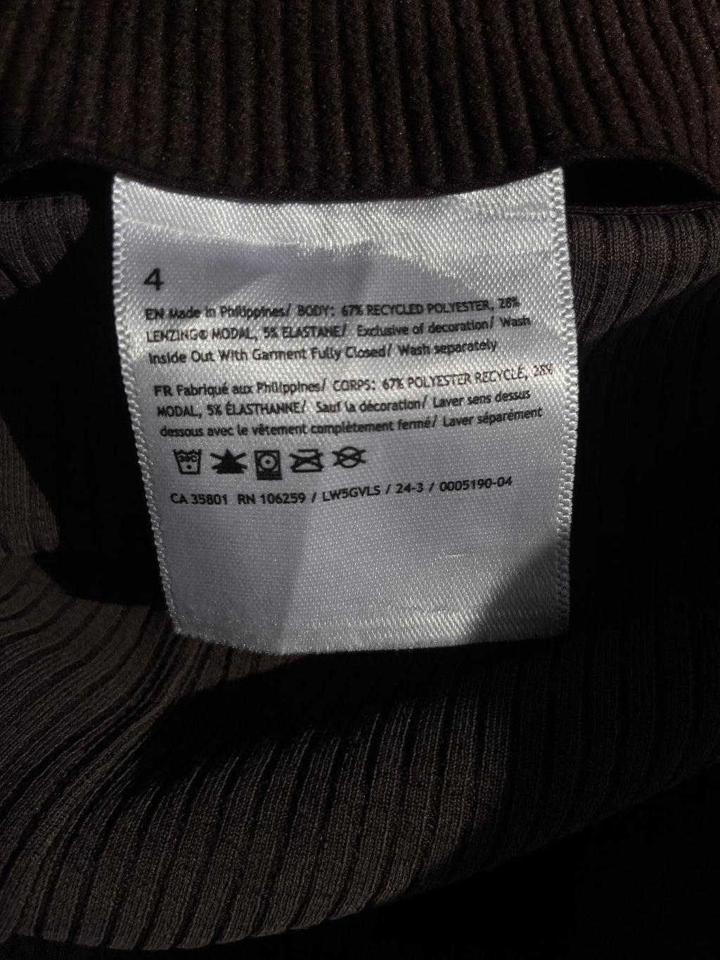 Lululemon Ribbed Flared Pant