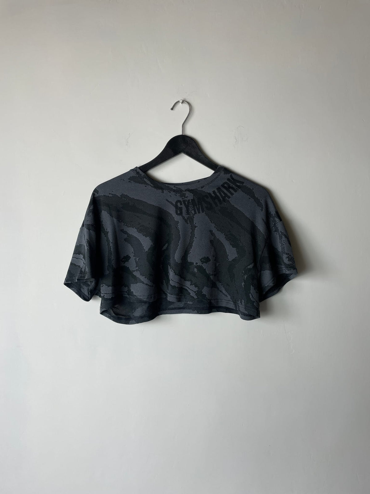 Gymshark GS Power Camo Crop Workout Tee