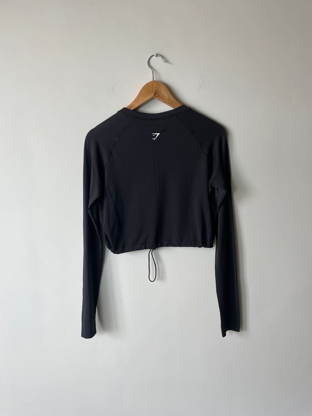 Gymshark Camo Cinched Long Sleeve Crop