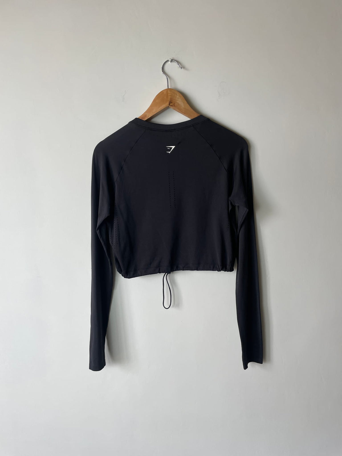 Gymshark Camo Cinched Long Sleeve Crop