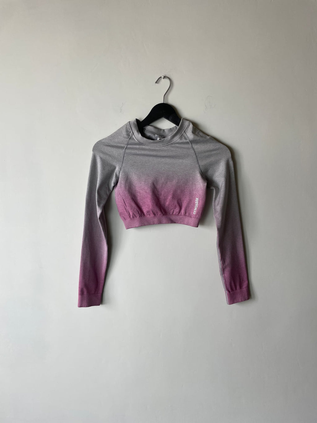 Gymshark Ombre Seamless Long Sleeve Crop