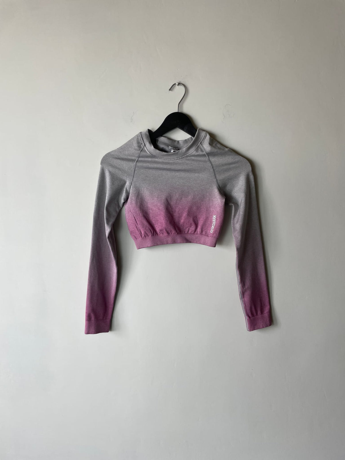 Gymshark Ombre Seamless Long Sleeve Crop